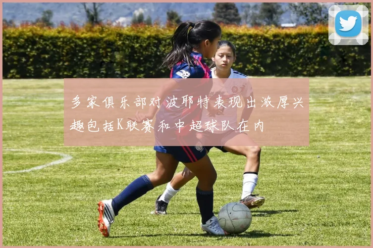 多家俱乐部对波耶特表现出浓厚兴趣包括K联赛和中超球队在内